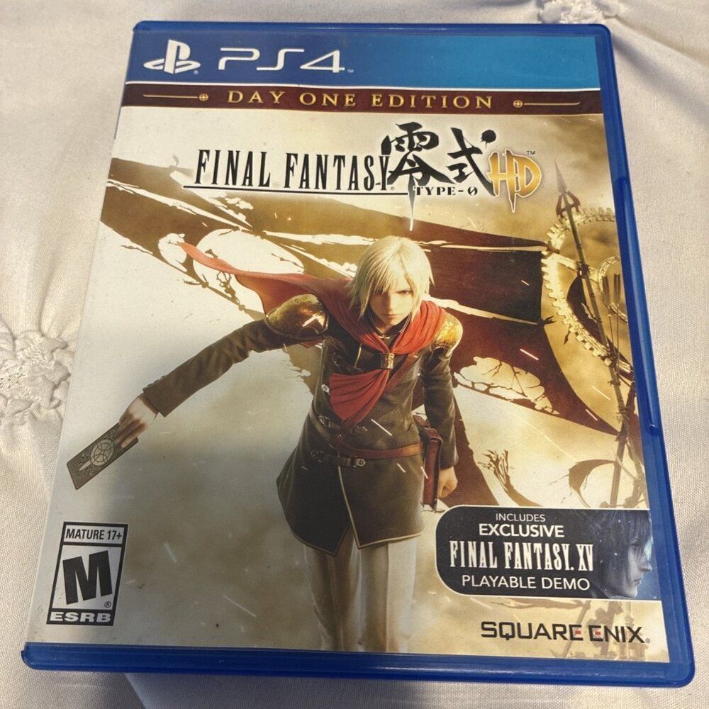 Final Fantasy Type-0 HD -- Day One Edition (Sony PlayStation 4, 2015)